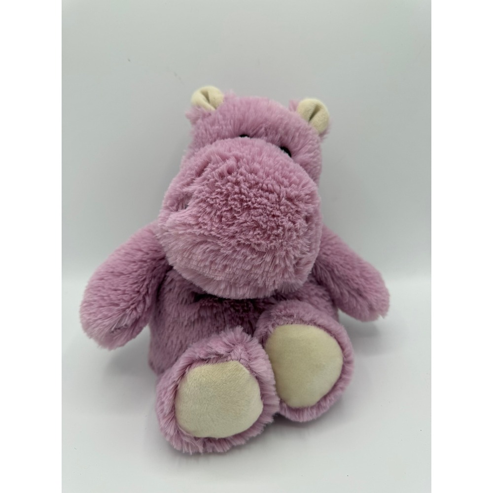 Warmies Purple Hippo Microwavable Lavender Scented Weighted Plush Toy